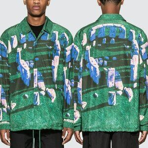 Pleasures Questions Coaches Jacket - Green